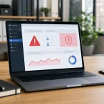 tableau de bord WordPress sécurisé avec alerte Ditty et contenus non publiés