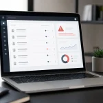 tableau de bord WordPress avec alerte Easy Elements Elementor et comptes administrateurs