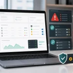tableau de bord WordPress avec alerte Temporary Login et accès temporaire sécurisé