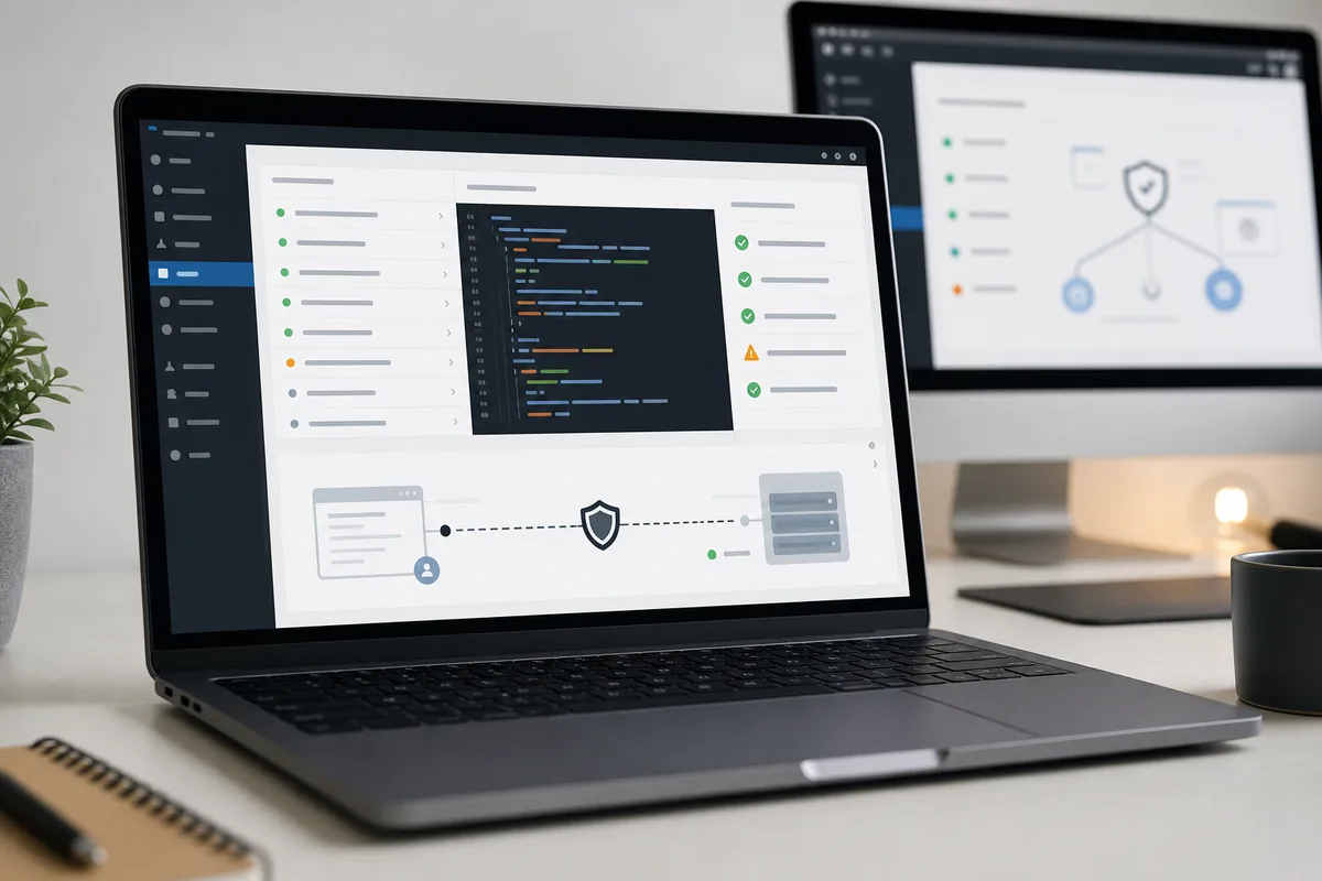 tableau de bord WordPress avec alerte WPCode et snippets PHP a controler