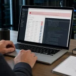 tableau de bord WordPress avec alerte WP-SHELLSTORM et recherche de webshell