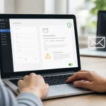 tableau de bord WordPress avec formulaire WPForms et notification email sécurisée
